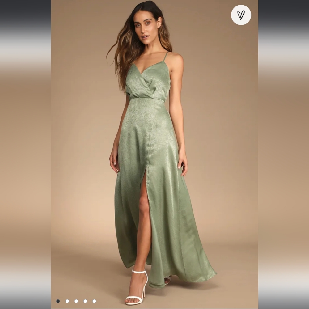 Constantine Dusty Sage Dress